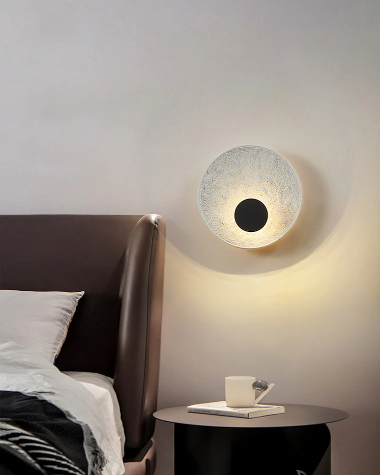 WOMO Eclipse Round Disc Wall Sconce-WM6034 - Image 4