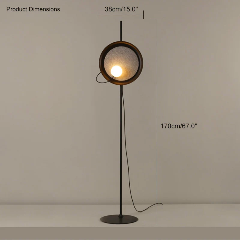 WOMO Designer Round Floor Lamp-WM7005 - Image 22