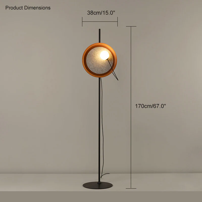 WOMO Designer Round Floor Lamp-WM7005 - Image 23