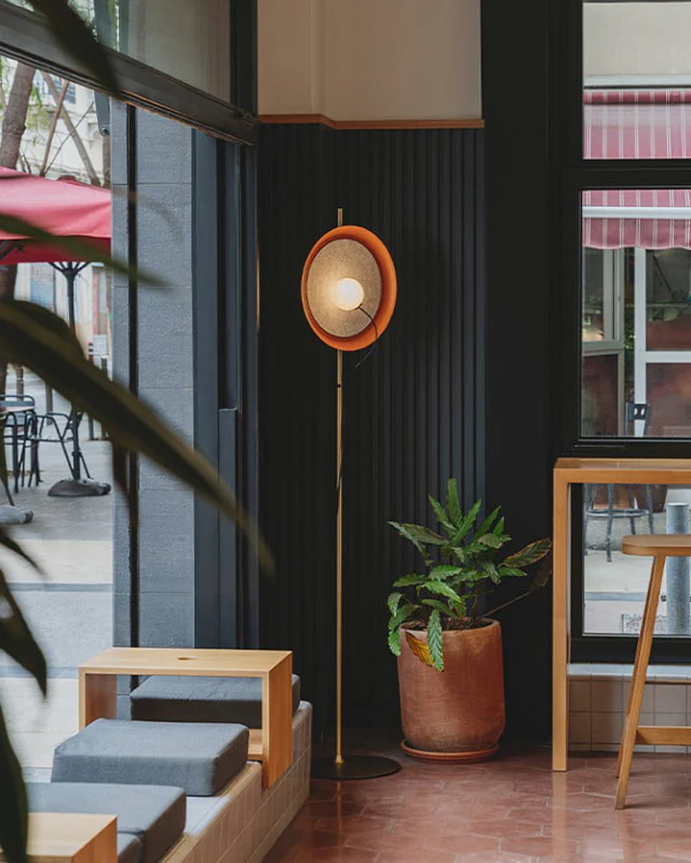 WOMO Designer Round Floor Lamp-WM7005 - Image 3