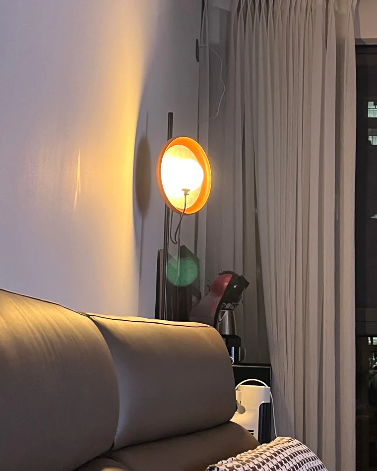 WOMO Designer Round Floor Lamp-WM7005 - Image 6