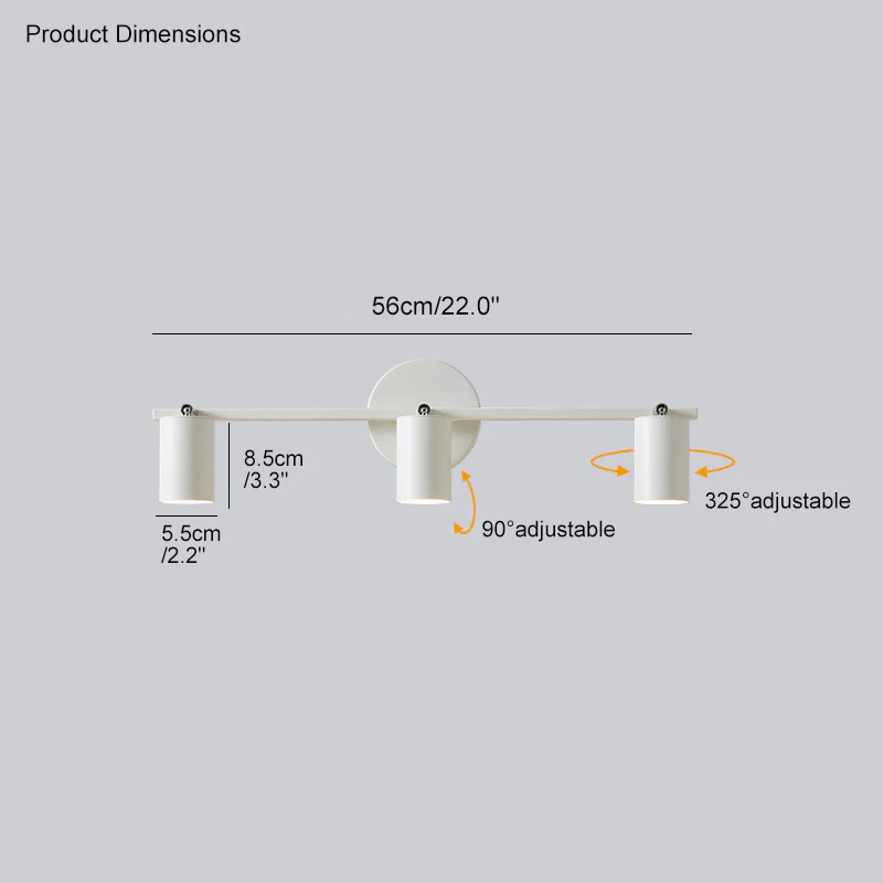 WOMO 3-Light Vanity Bathroom Sconce for Mirror-WM6039 - Image 12