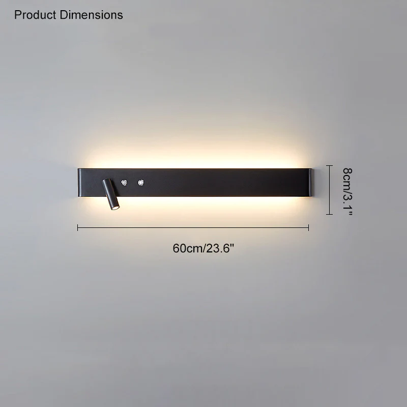 WOMO Linear Wall Spotlight with Switch-WM6006 - Image 22