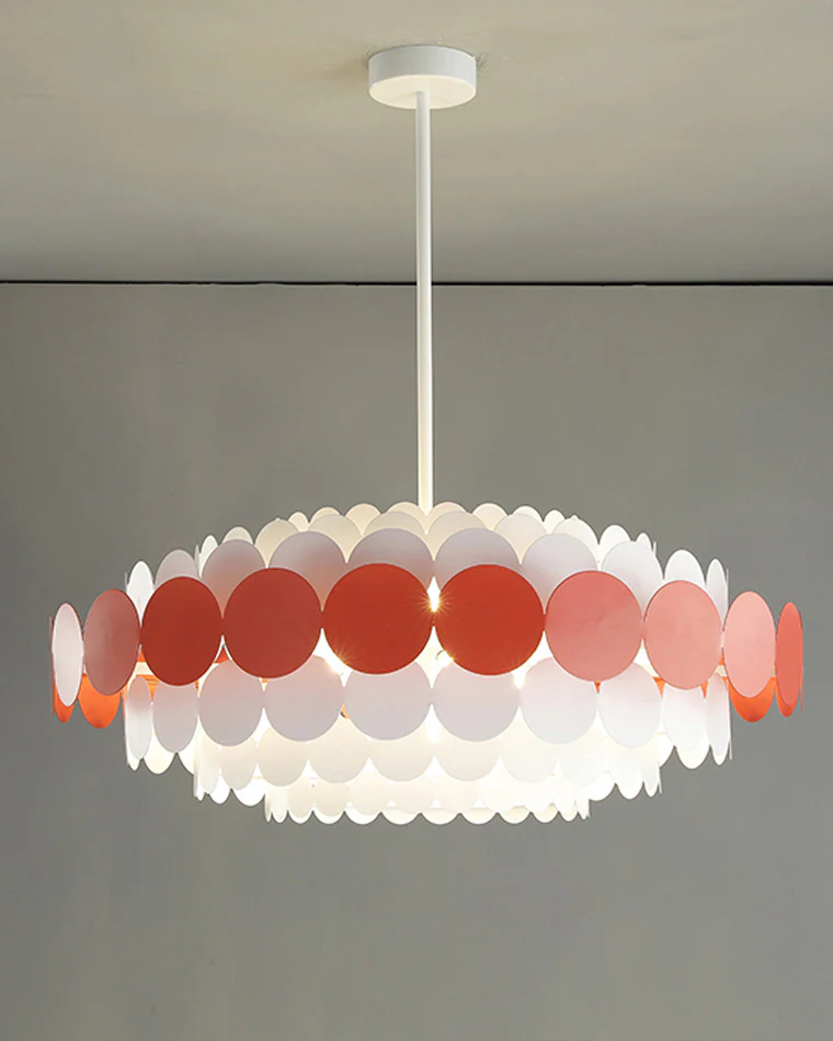 WOMO Scandi Scalloped Round Chandelier-WM2140 - Image 13