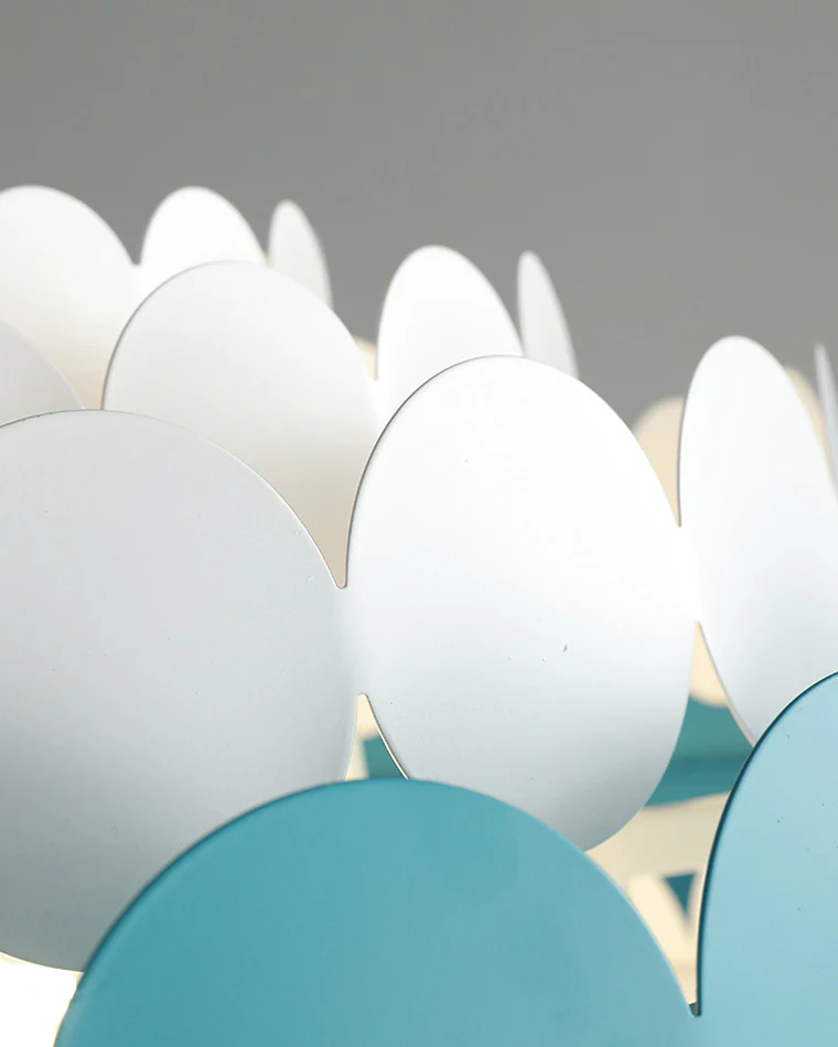 WOMO Scandi Scalloped Round Chandelier-WM2140 - Image 16