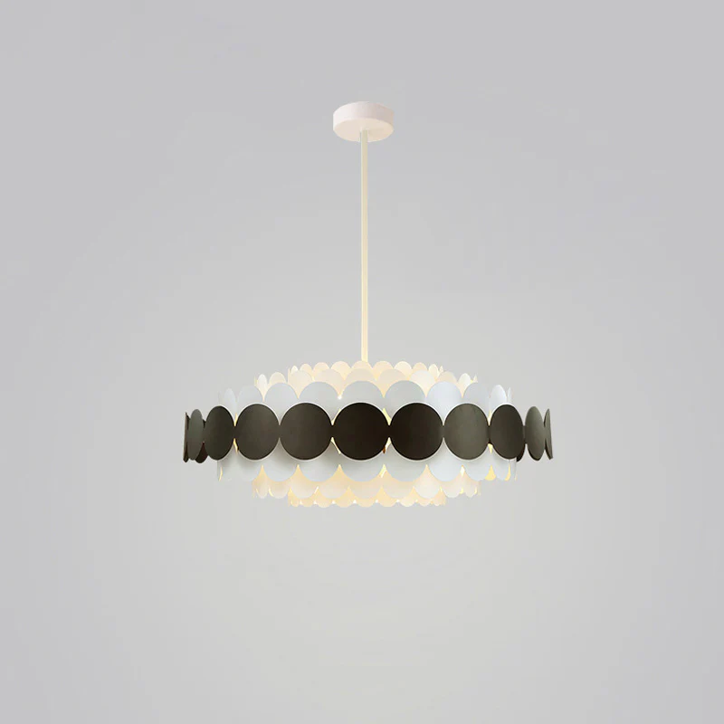 WOMO Scandi Scalloped Round Chandelier-WM2140 - Image 27