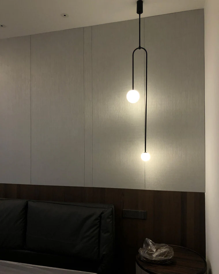 WOMO 2-Globes Pendant Light-WM2045 - Image 11