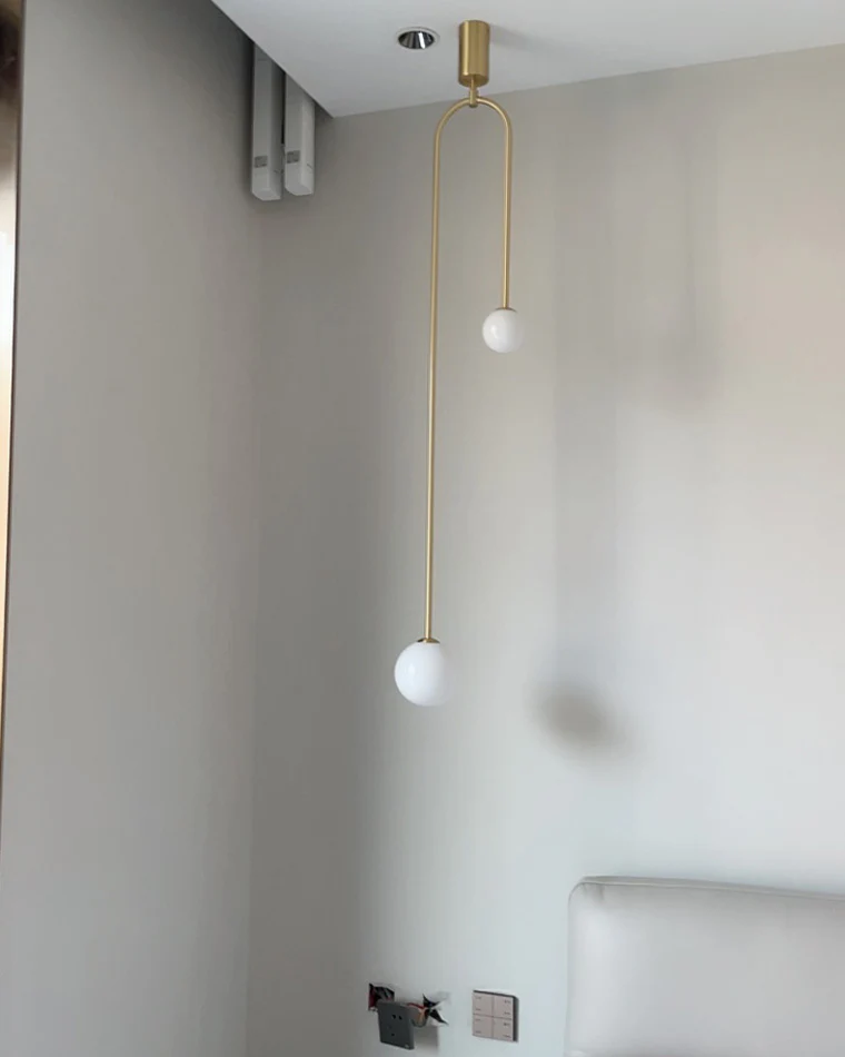 WOMO 2-Globes Pendant Light-WM2045 - Image 12