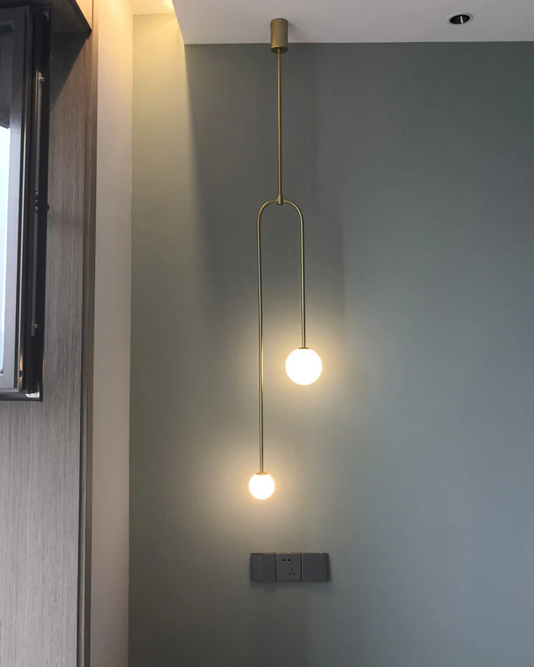 WOMO 2-Globes Pendant Light-WM2045 - Image 14