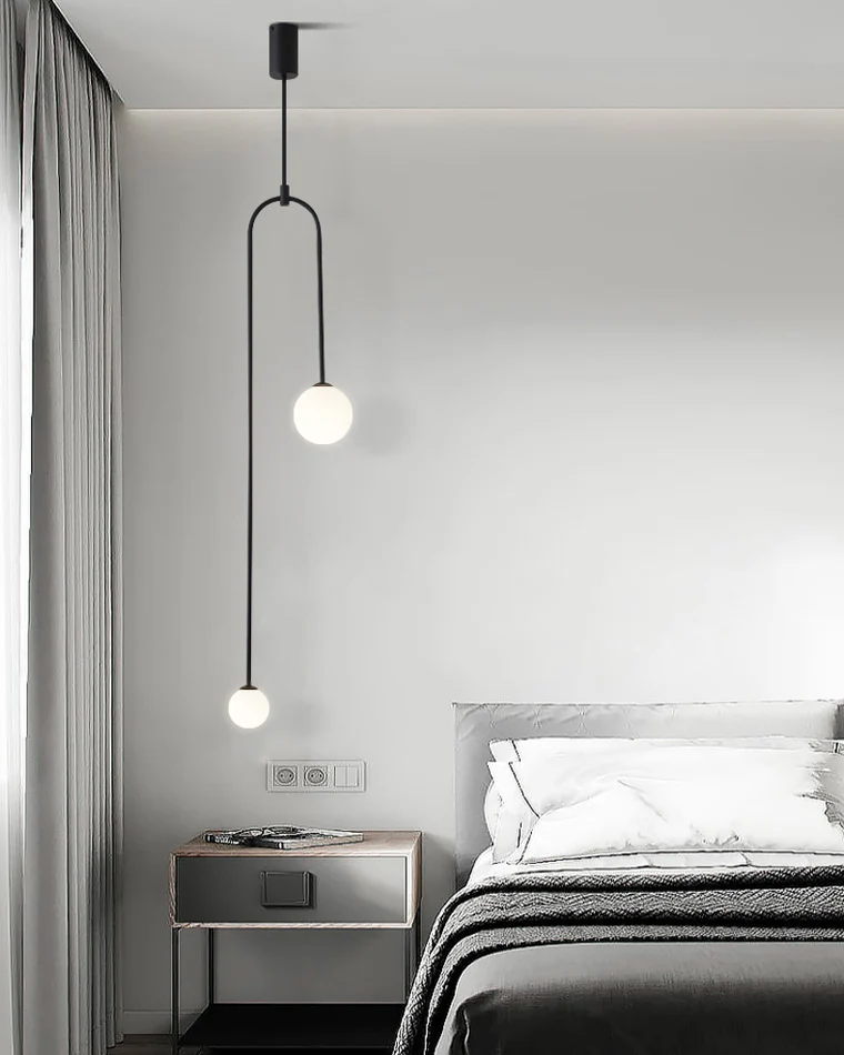 WOMO 2-Globes Pendant Light-WM2045 - Image 6