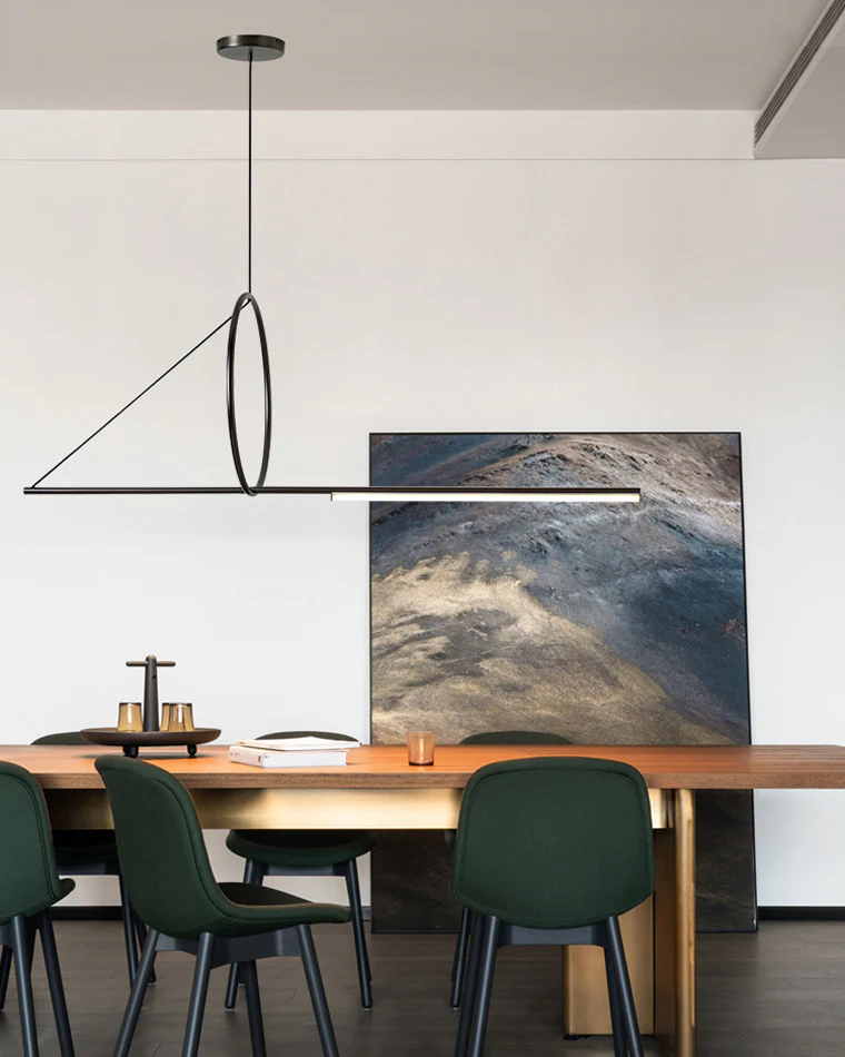 WOMO Offset Linear Pendant Light-WM2135 - Image 14