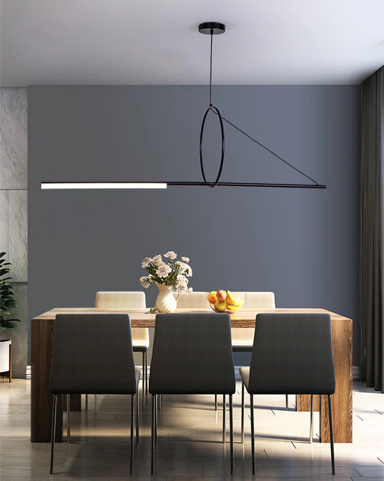 WOMO Offset Linear Pendant Light-WM2135 - Image 16