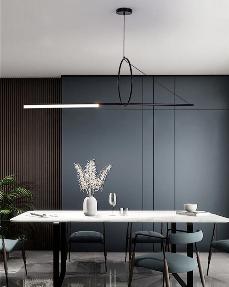 WOMO Offset Linear Pendant Light-WM2135 - Image 17