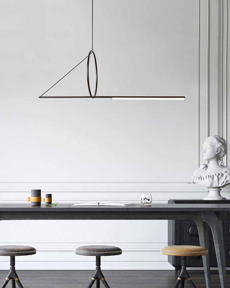 WOMO Offset Linear Pendant Light-WM2135 - Image 3