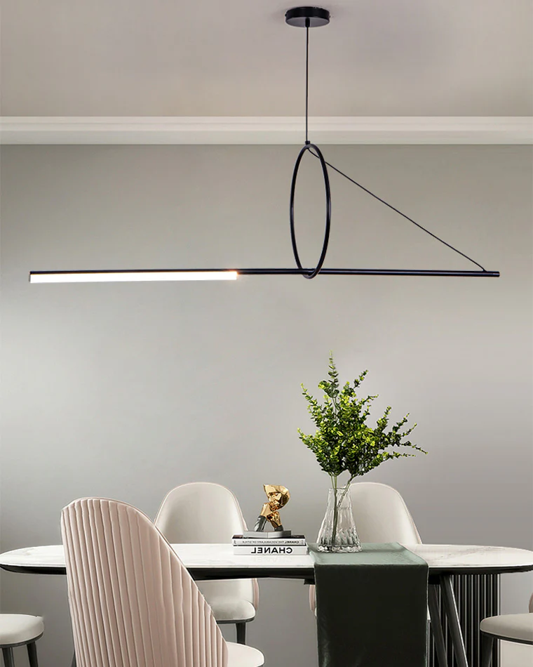WOMO Offset Linear Pendant Light-WM2135 - Image 7