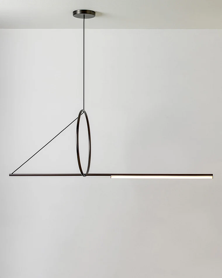 WOMO Offset Linear Pendant Light-WM2135 - Image 8