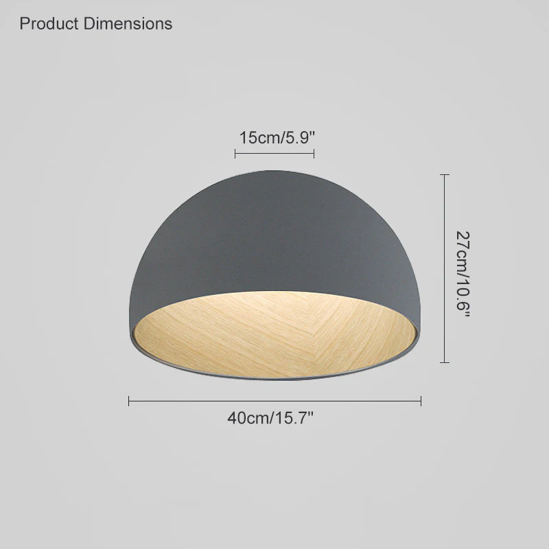 WOMO Dome Asymmetrical Flush Mount Ceiling Light-WM1020 - Image 26
