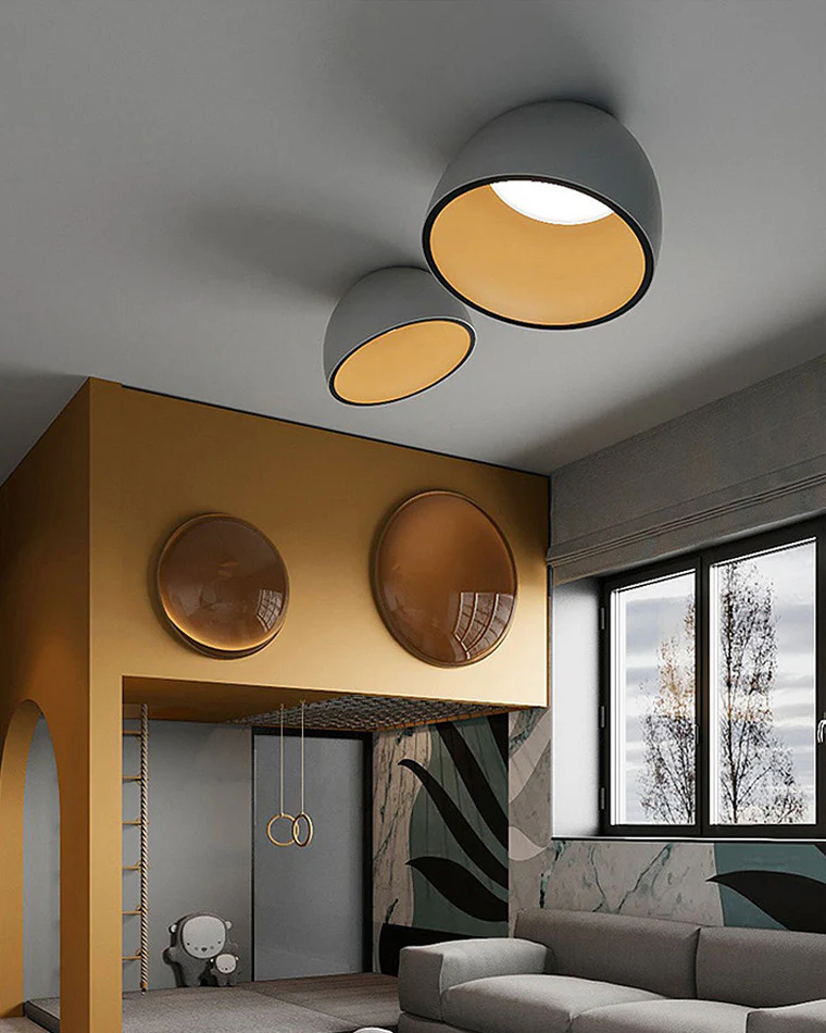 WOMO Dome Asymmetrical Flush Mount Ceiling Light-WM1020 - Image 6