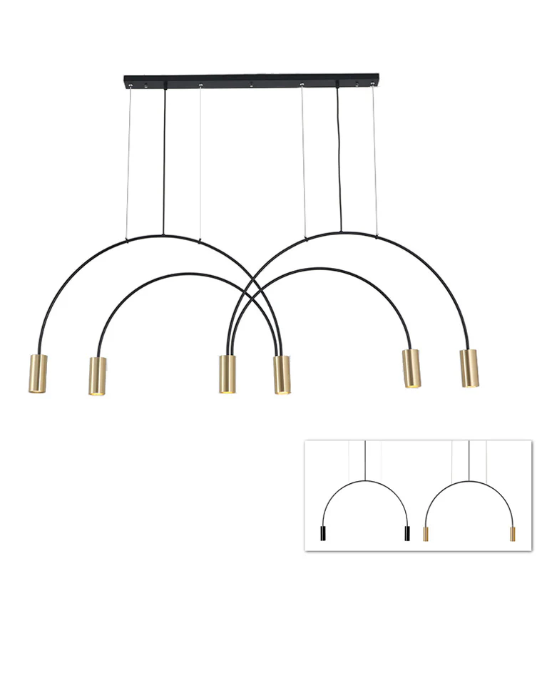 WOMO Arc Rainbow Pendant Chandelier-WM2063 - Image 21