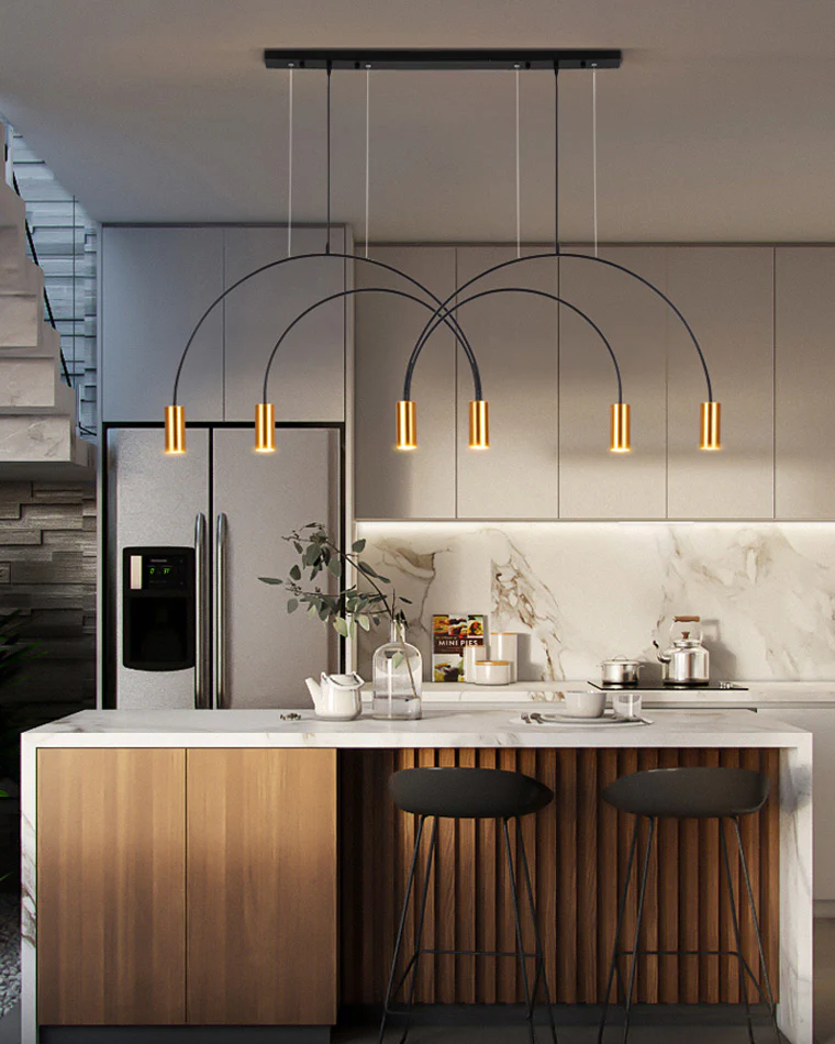 WOMO Arc Rainbow Pendant Chandelier-WM2063 - Image 3