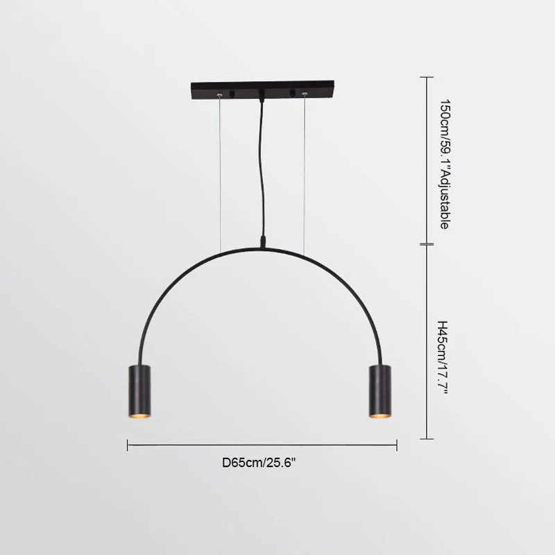 WOMO Arc Rainbow Pendant Chandelier-WM2063 - Image 35