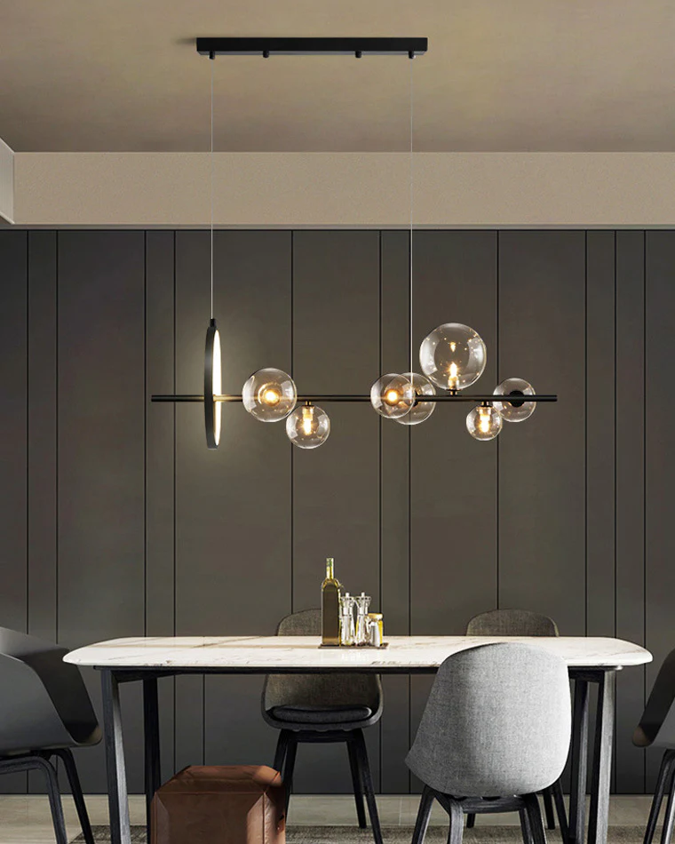 WOMO Linear Glass Bubble Chandelier-WM2040 - Image 6