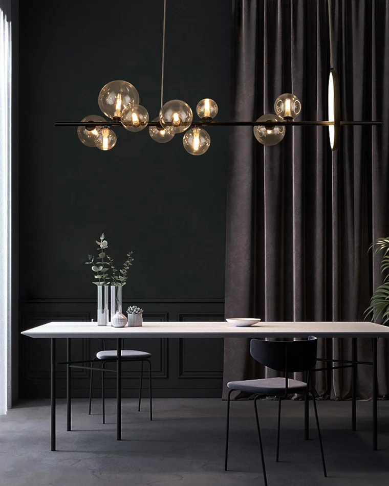 WOMO Linear Glass Bubble Chandelier-WM2040 - Image 8