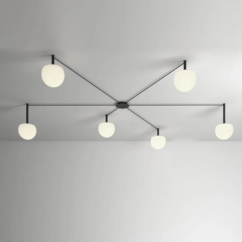 WOMO Custom Frosted Glass Globe Ceiling Light-WM1029 - Image 22