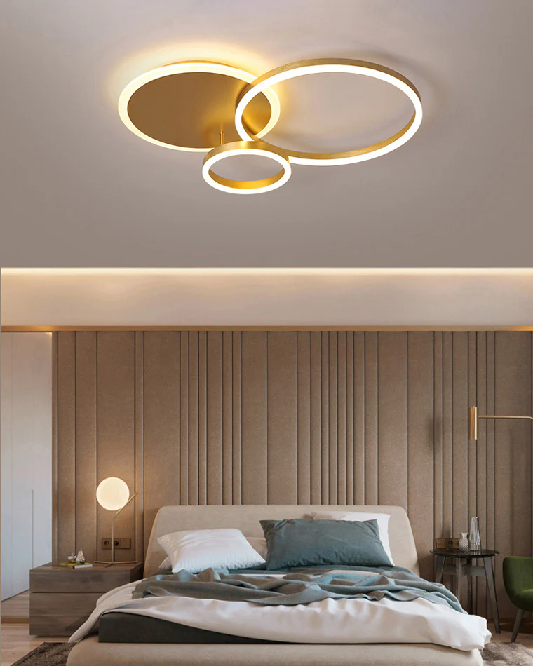 WOMO Circular LED Flush Mount Ceiling Light-WM1032 - Image 13
