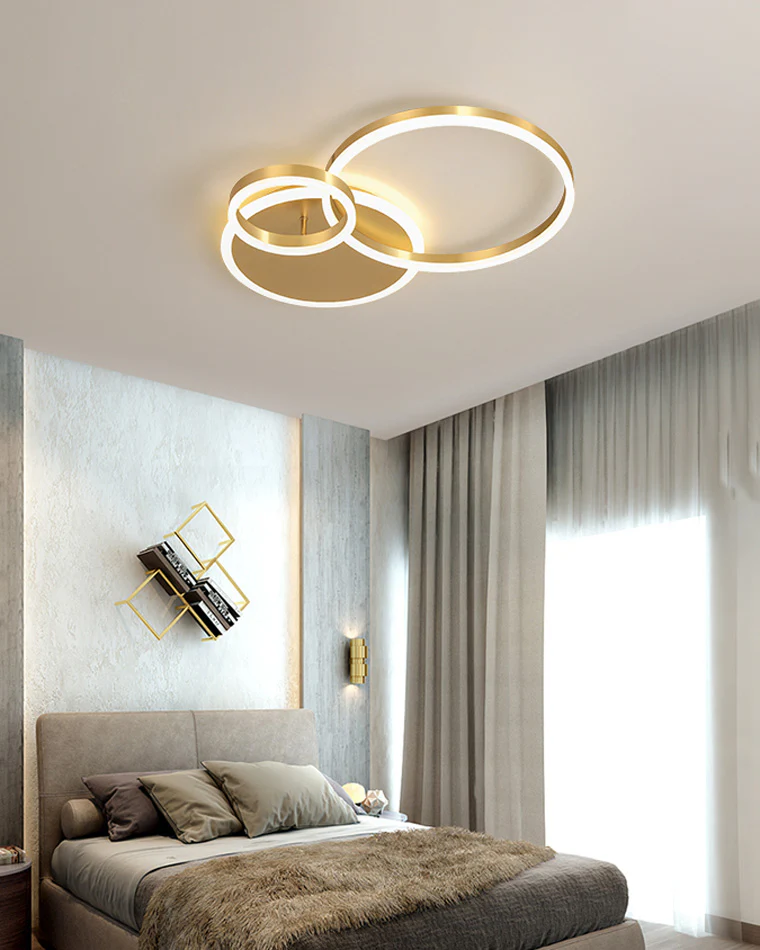 WOMO Circular LED Flush Mount Ceiling Light-WM1032 - Image 17