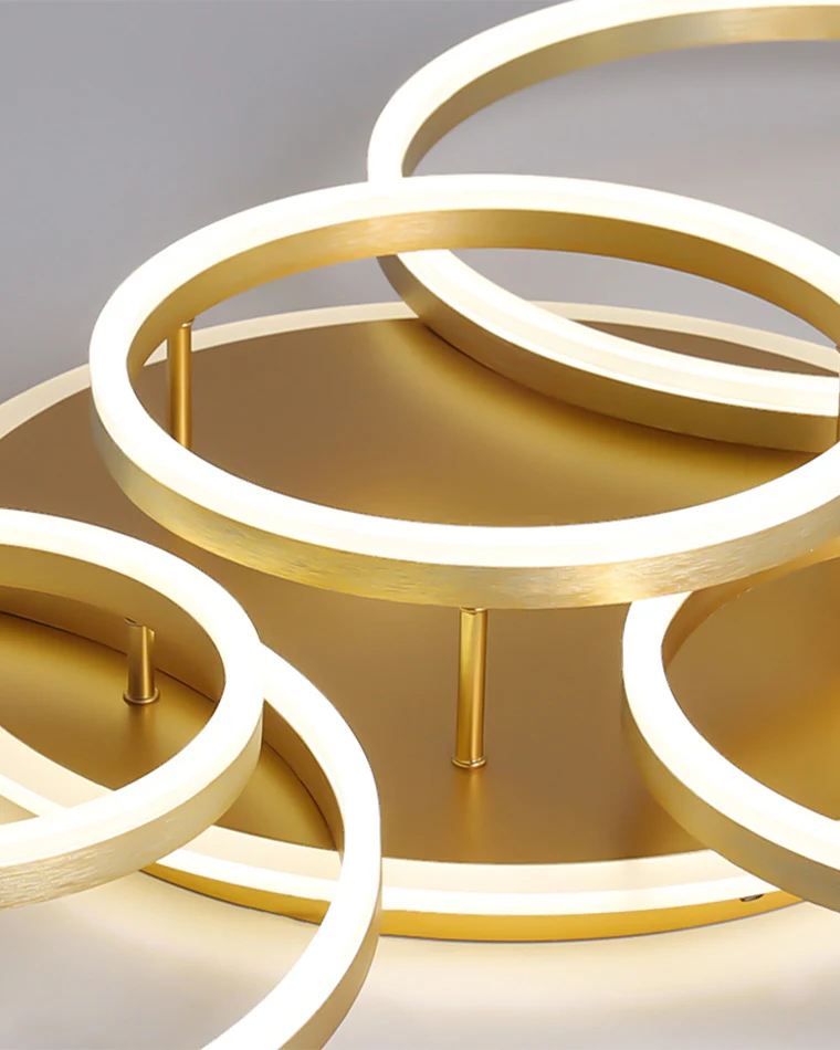 WOMO Circular LED Flush Mount Ceiling Light-WM1032 - Image 24