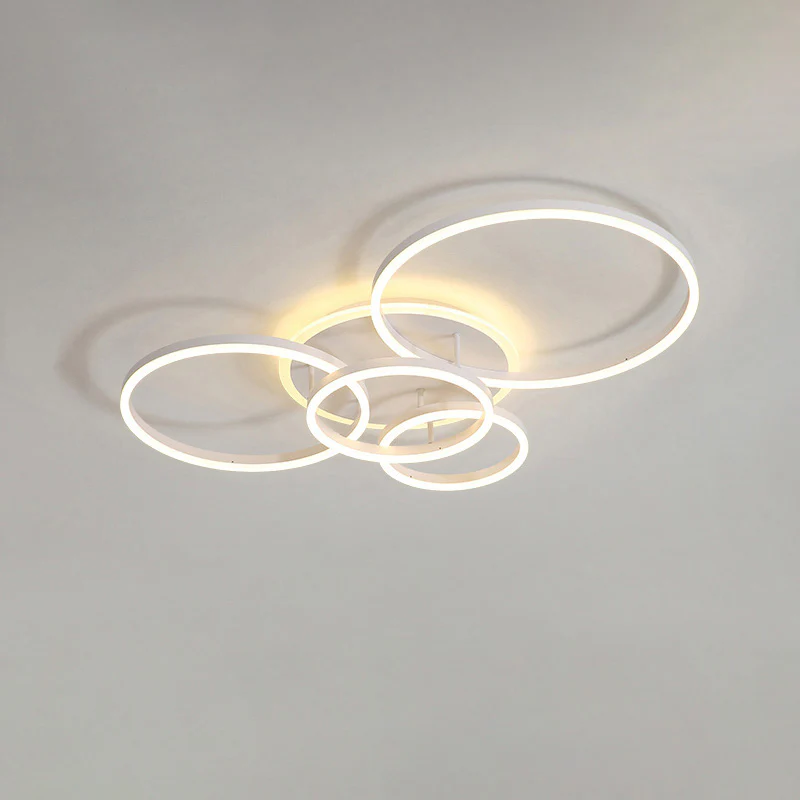 WOMO Circular LED Flush Mount Ceiling Light-WM1032 - Image 34