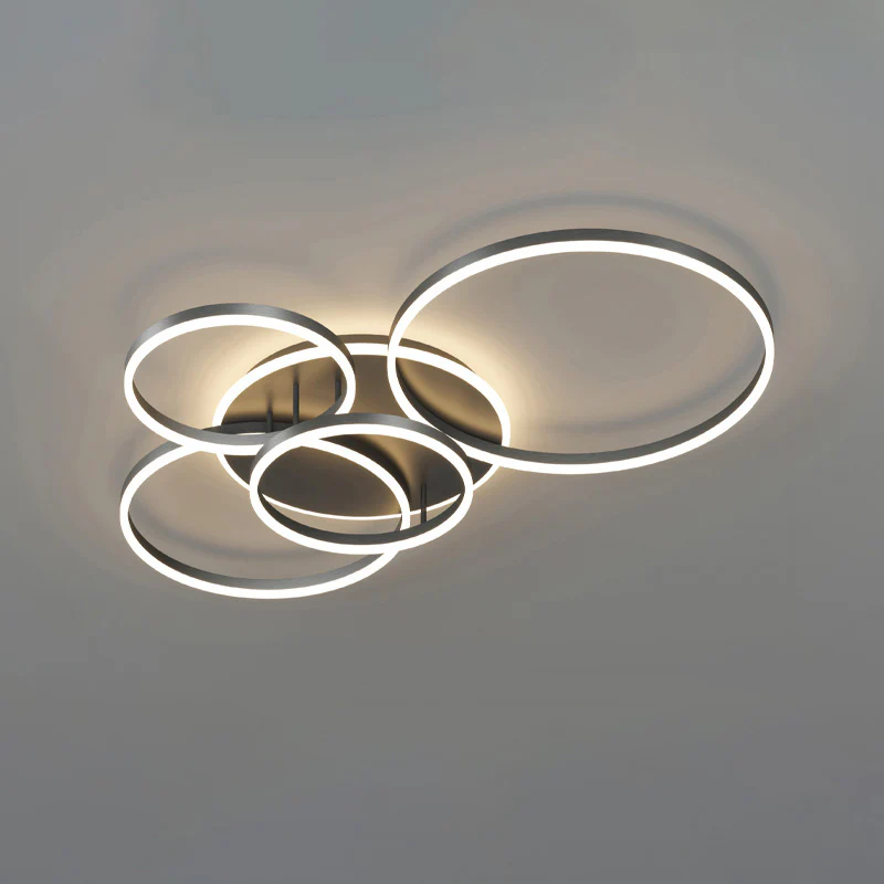 WOMO Circular LED Flush Mount Ceiling Light-WM1032 - Image 35