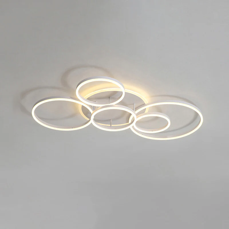WOMO Circular LED Flush Mount Ceiling Light-WM1032 - Image 37