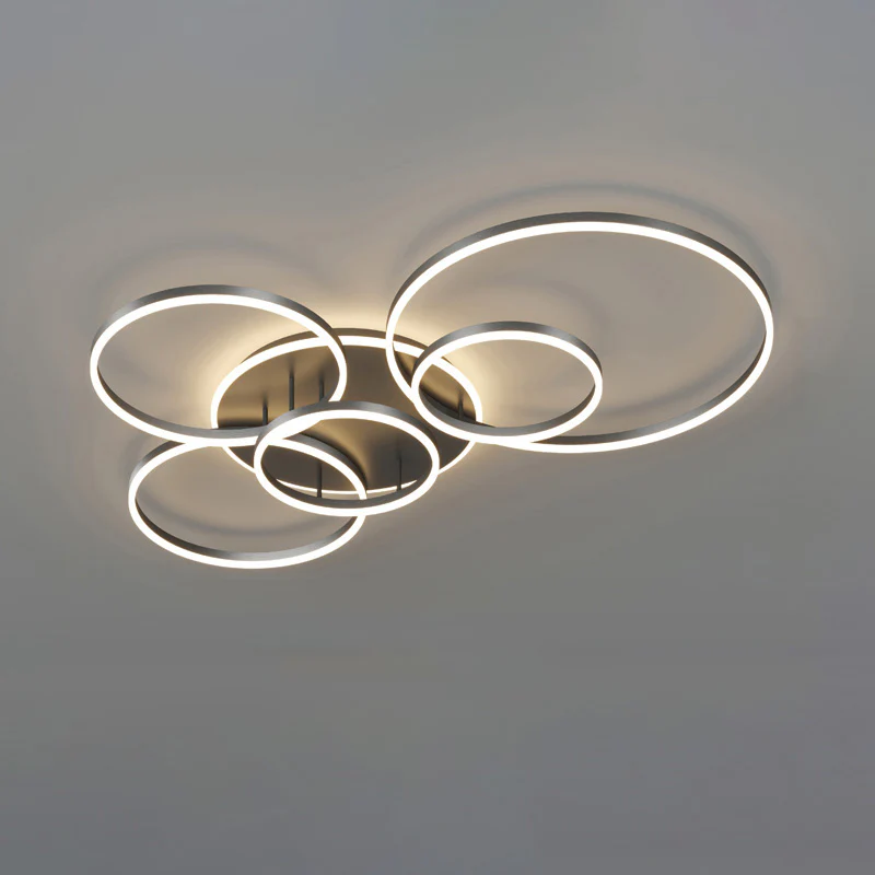 WOMO Circular LED Flush Mount Ceiling Light-WM1032 - Image 38