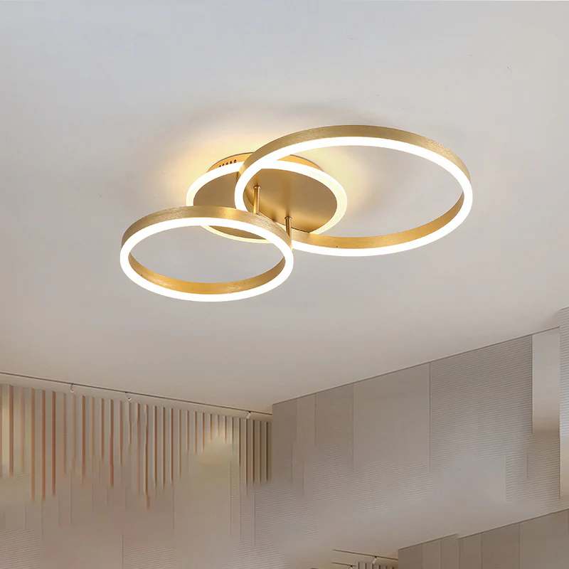 WOMO Circular LED Flush Mount Ceiling Light-WM1032 - Image 41