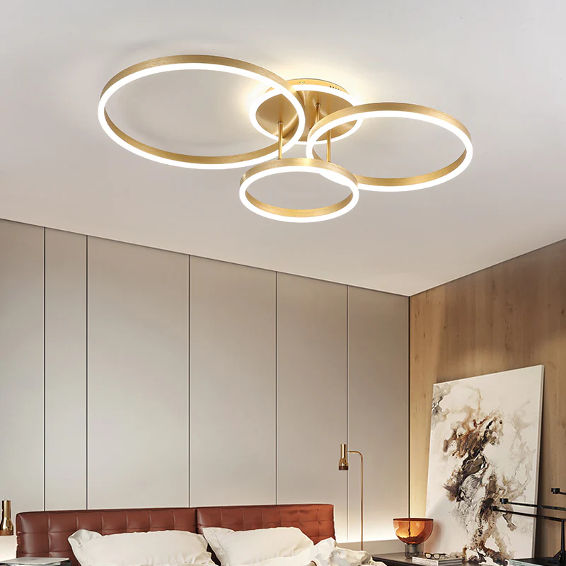WOMO Circular LED Flush Mount Ceiling Light-WM1032 - Image 45