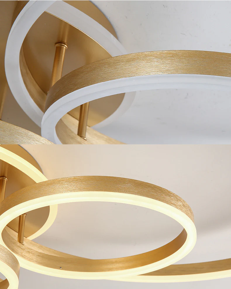 WOMO Circular LED Flush Mount Ceiling Light-WM1032 - Image 50