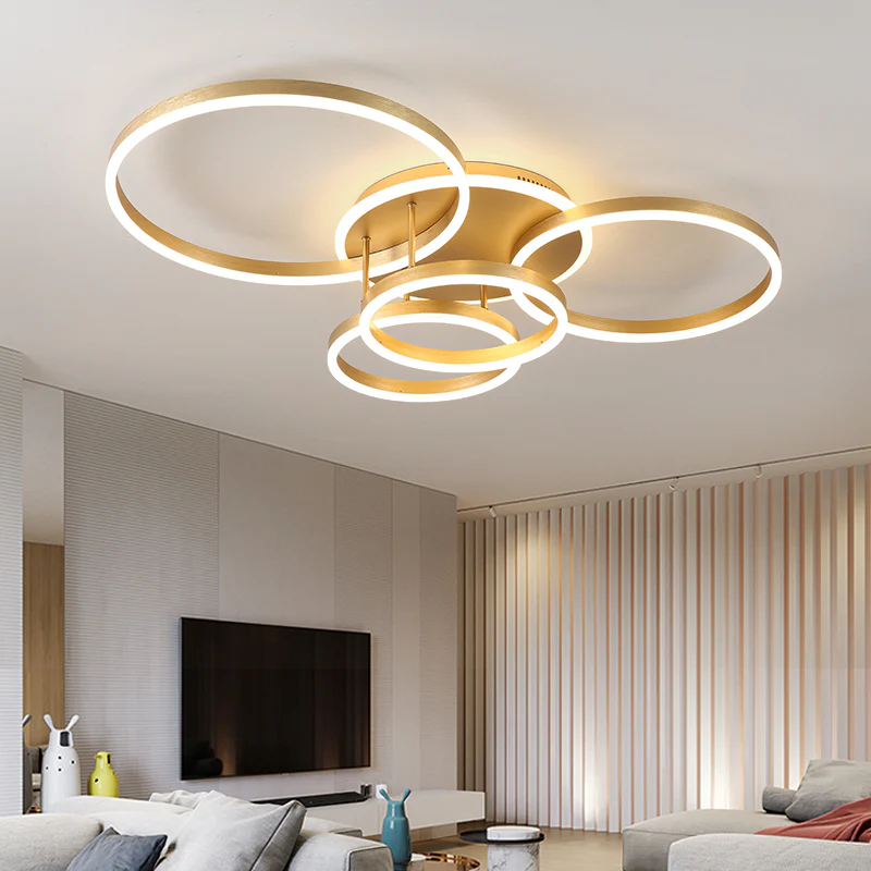 WOMO Circular LED Flush Mount Ceiling Light-WM1032 - Image 51