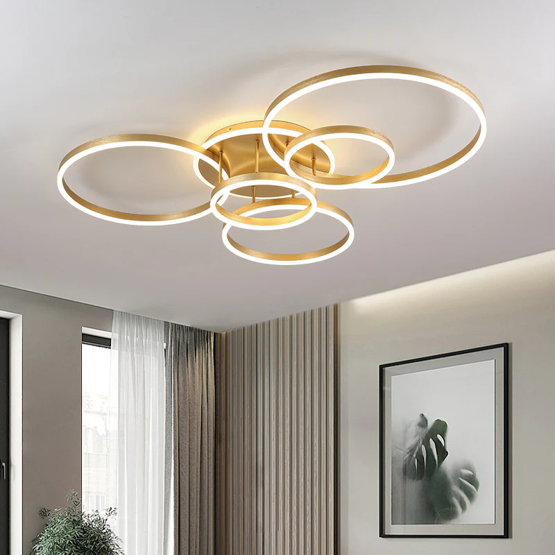 WOMO Circular LED Flush Mount Ceiling Light-WM1032 - Image 52