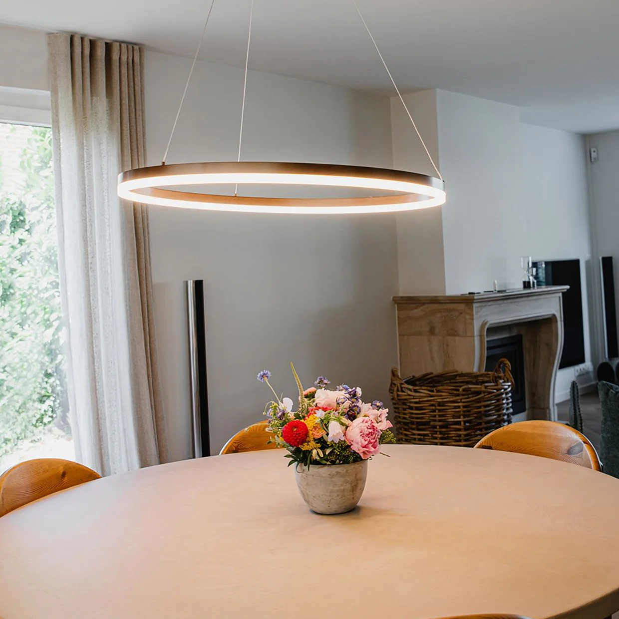 WOMO Ring LED Pendant Light-WM2030 - Image 20