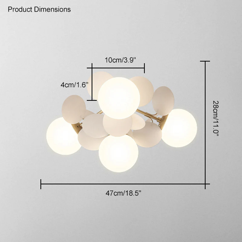 WOMO Branching Bubble Chandelier-WM2044 - Image 22