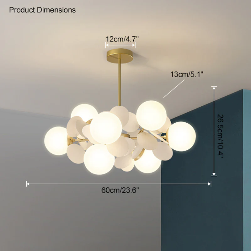WOMO Branching Bubble Chandelier-WM2044 - Image 28