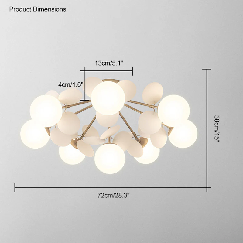 WOMO Branching Bubble Chandelier-WM2044 - Image 29