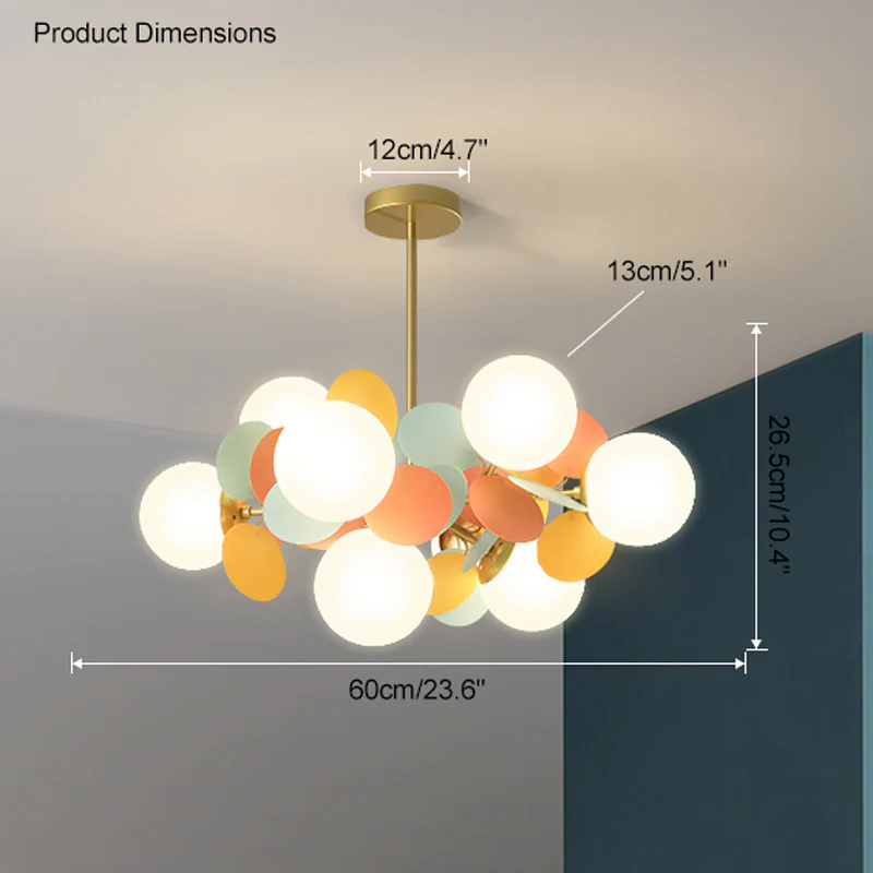 WOMO Branching Bubble Chandelier-WM2044 - Image 30