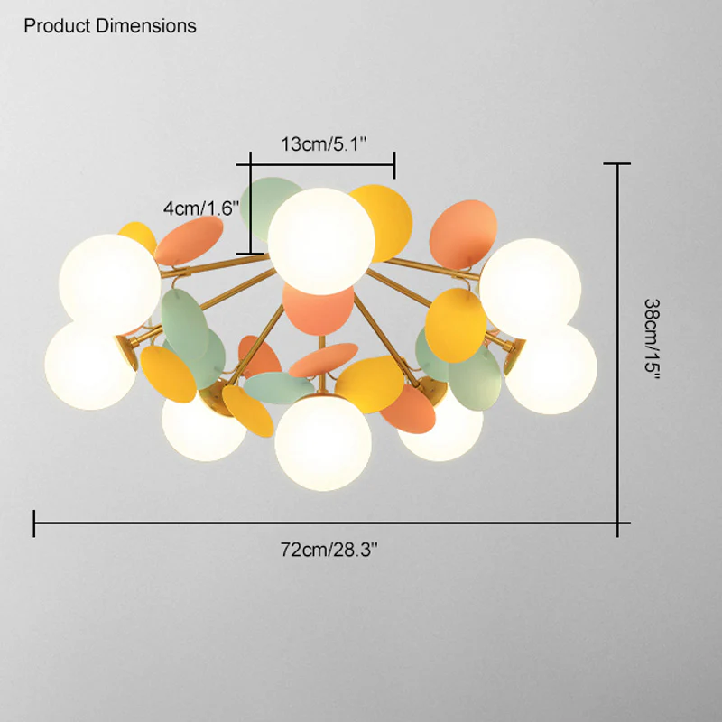 WOMO Branching Bubble Chandelier-WM2044 - Image 31