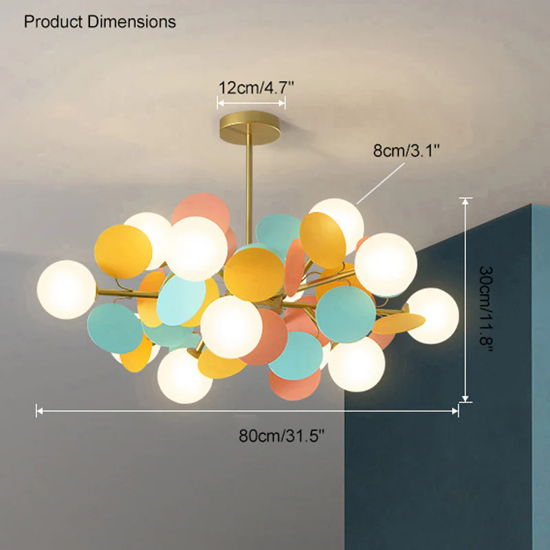 WOMO Branching Bubble Chandelier-WM2044 - Image 35