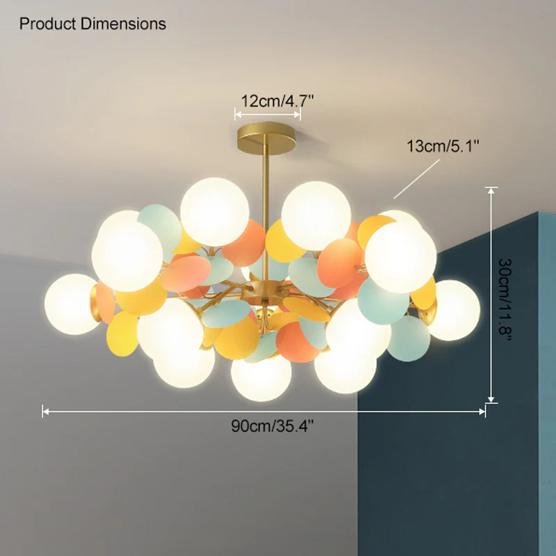 WOMO Branching Bubble Chandelier-WM2044 - Image 37