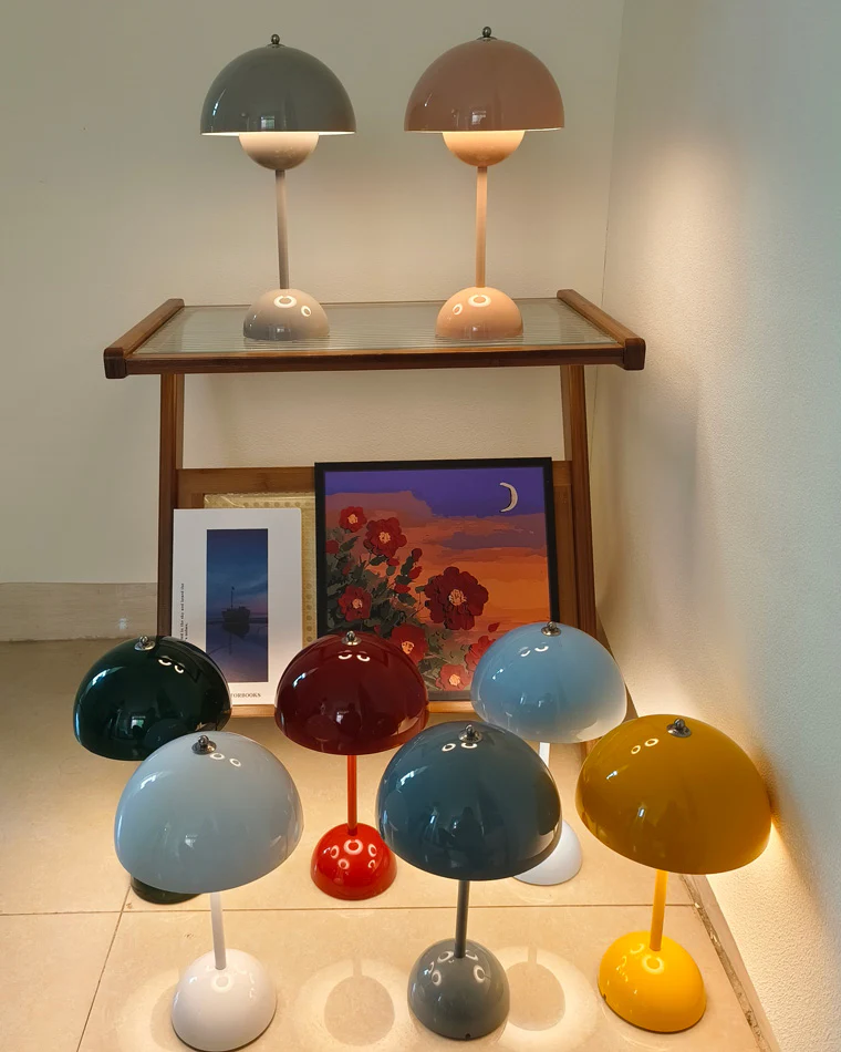 WOMO Scandi Mushroom Table Lamp for Children-WM8021 - Image 32