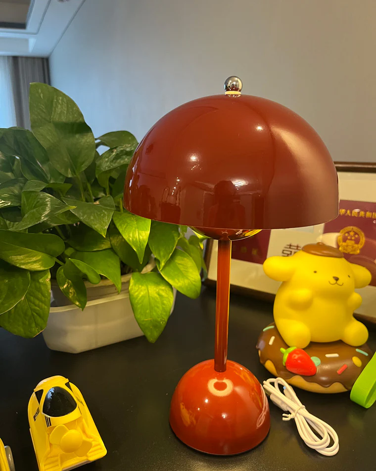 WOMO Scandi Mushroom Table Lamp for Children-WM8021 - Image 4